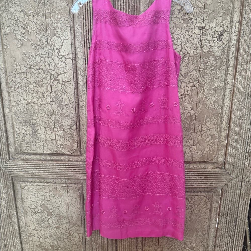 Pink Sheath Midi Dress for Cocktail Nights